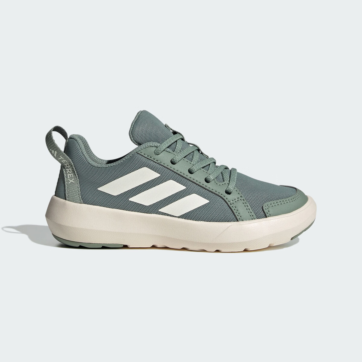 阿迪达斯（adidas）儿童新款TERREX户外轻便透气运动休闲鞋 绿色 29