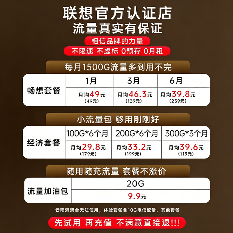 联想（lenovo）移动随身wifi免插卡高速车载4G路由器无线流量2026新款全国通用网卡cpe5G便携热点YM25 珍珠白 不限速不虚标月享1500G流量