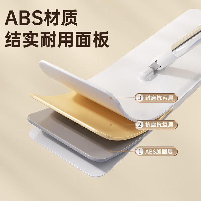暖居拖把家用一拖净免手洗2026平板拖把带桶一套吸水旋转拖把刮水一体 【牢固耐用】全包裹雪尼尔拖把 【家用基础装】42CM拖把+2块替换布