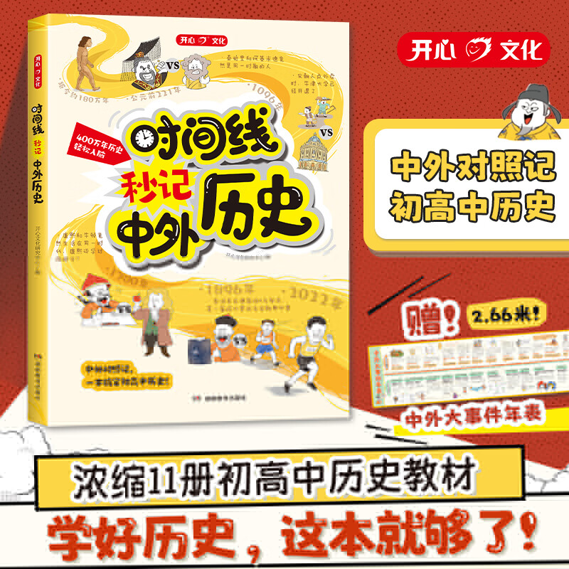 当当时间线秒记中外历史书册 25.9元 - 线报酷
