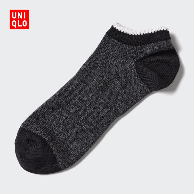 优衣库男装短袜/袜子26春夏新款482628 479536 476968/08深灰色 S /M/25～27 cm