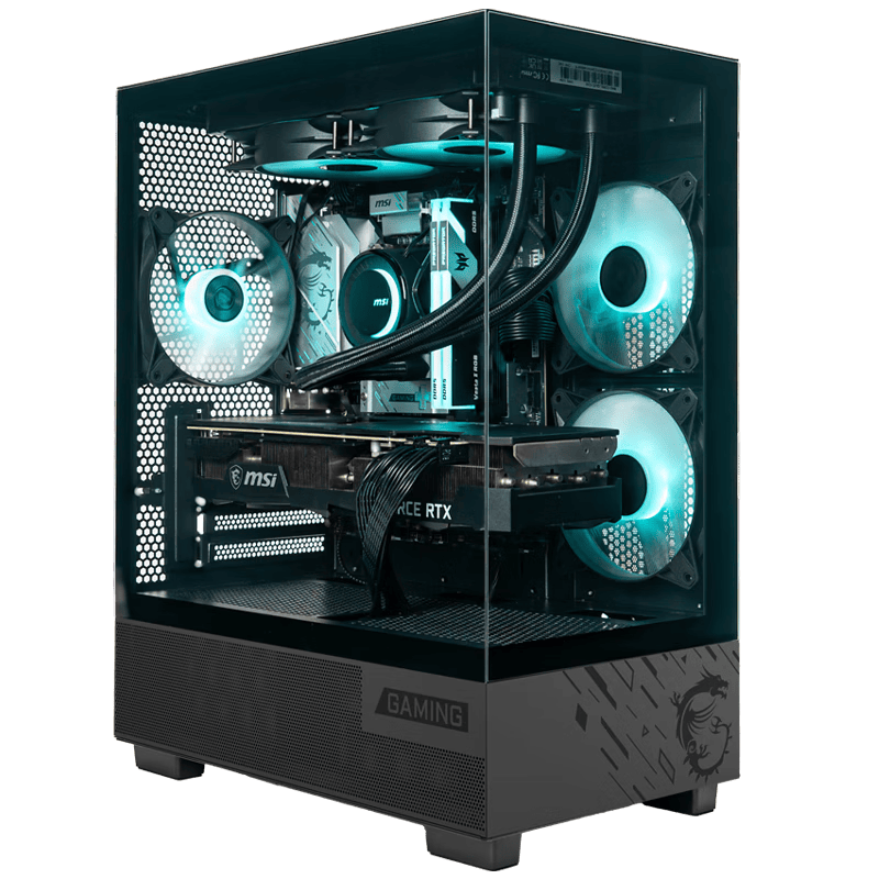 微星（MSI）全家桶 銳龍R5 9600X主機(jī)5060/5070Ti/9060XT/7650GRE電競(jìng)游戲DIY臺(tái)式機(jī)直播設(shè)計(jì)深度學(xué)習(xí)組裝電腦 配置2:9600X/RTX5060