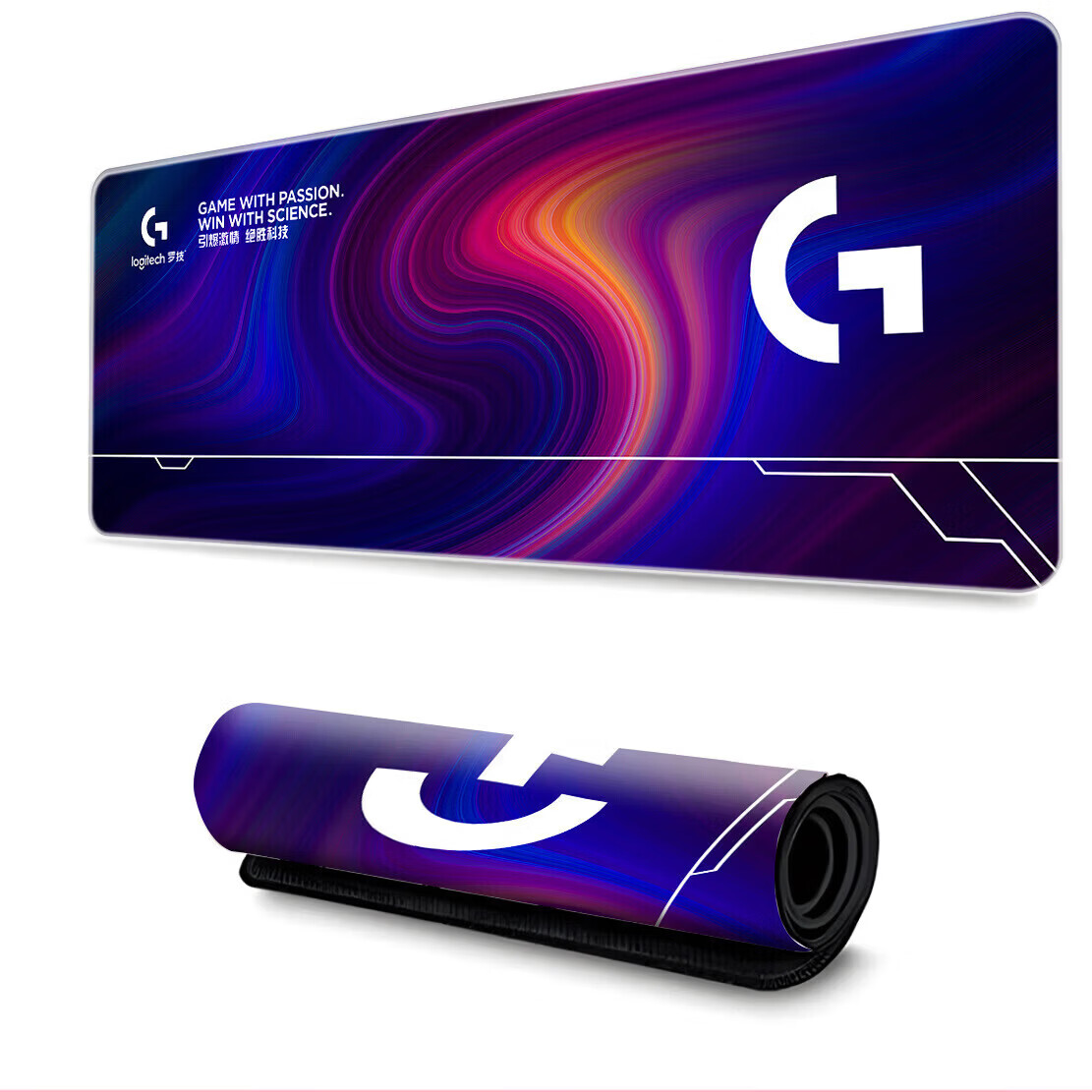 罗技号G电竞网咖吃鸡顺滑稳定FPS游戏办公家用桌垫 -7 900x00mmmm