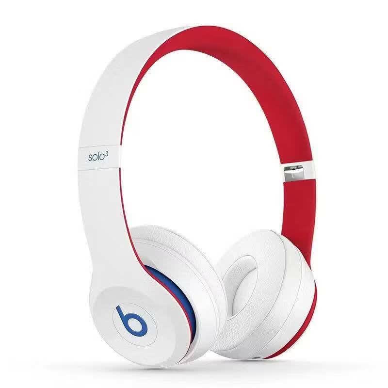 Beats Solo3 Wireless头戴式无线蓝牙耳机Studio3Pro魔音降噪录音师3运动耳麦 全新未拆封Solo3学院白 官方标配