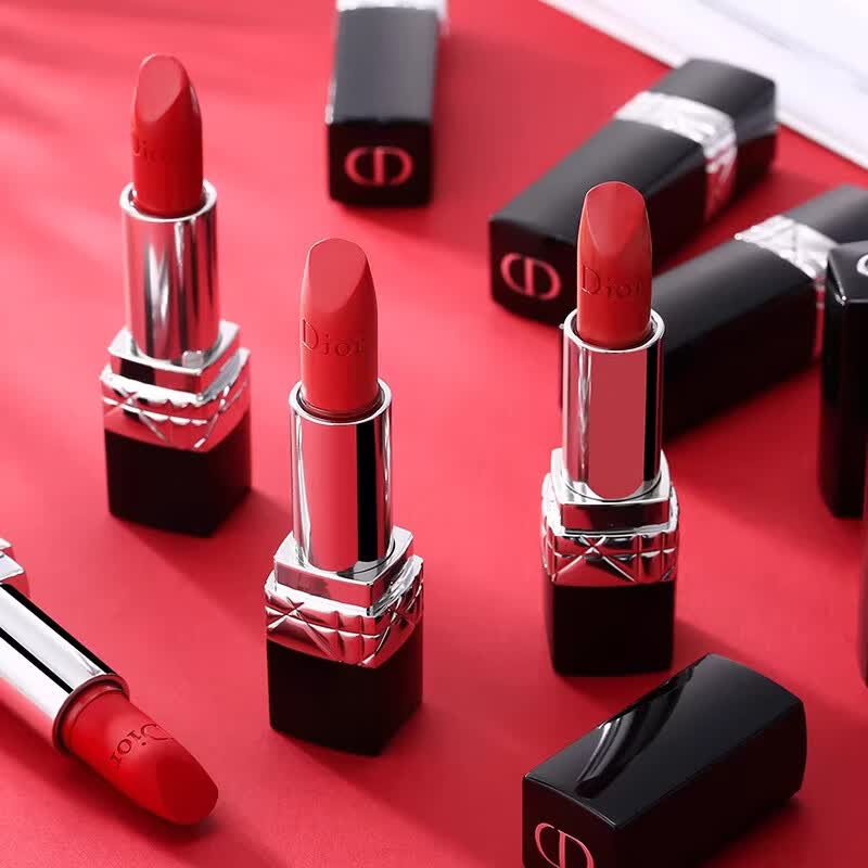 迪奥（Dior）红蛇蓝金身体护理套装999 840口红小样五件套情人节日送老婆女友 迪奥金马呈祥蓝金口红小样五件套