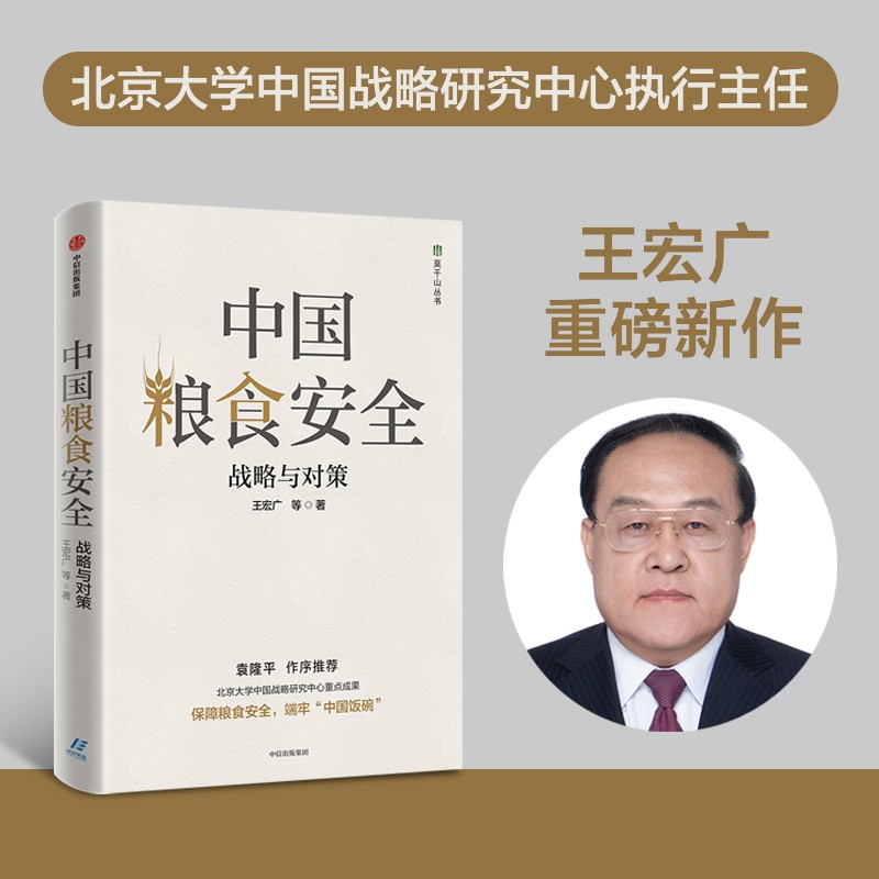 【新老版本封面随机发送】中国粮食安全 战略与对策 袁隆平作序推荐 王宏广 著 中信出版社