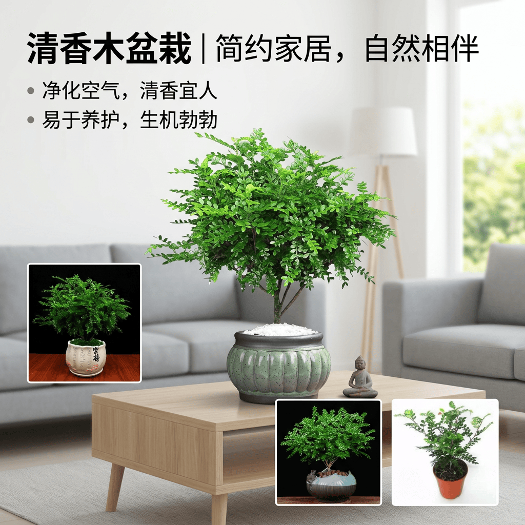 清香木胡椒木盆栽 室内驱蚊绿植 大苗好养易活客厅办公室桌面植物 7年大苗+加仑盆+专用肥