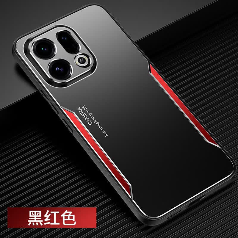 迪特貅适用vivox300手机壳vivo金属x300pro保护套镜头全包V2509A防摔磨砂硬壳vox散热vovix男女por新款高 【黑红色】金属防刮耐磨 送全屏钢膜 vivo X300
