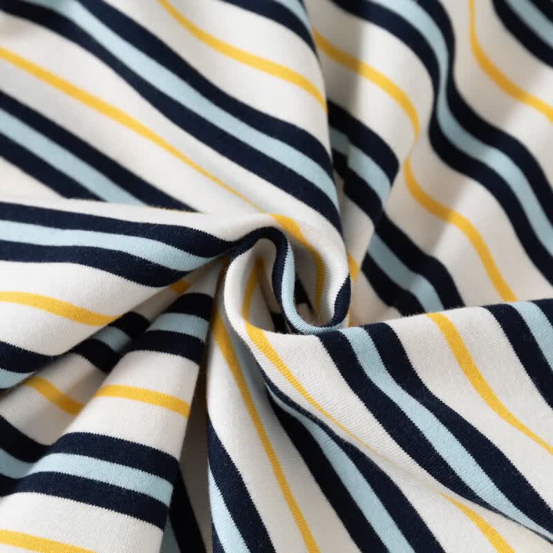 WELLKIDS男宝宝夏季透气纯棉衣服男童短袖短裤套装运动T恤上衣潮 紫口袋+卡其裤 90