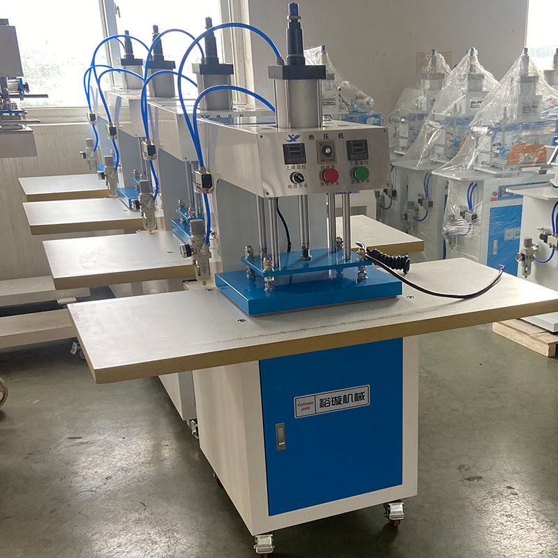 惠利得服装凹凸压花机裤子液态硅胶3d立体印花热压烫印标机 工作尺寸