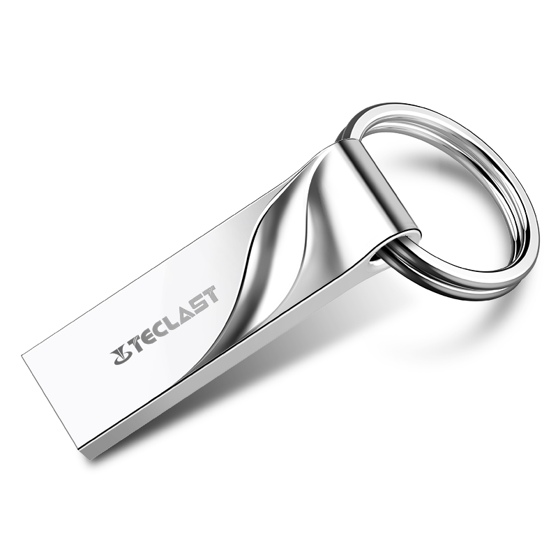 台电（TECLAST）64GB USB2.0 U盘 迷你型便携招标投标办公车载U盘 电脑大容量高速读写防水金属移动优盘