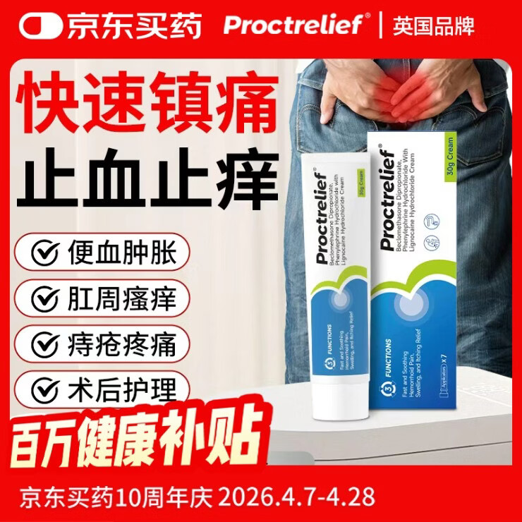 ��ʷ��ͣ� Proctrelief �̴��� 30g �������̻����ֹʹֹѪ�������׻������� 107Ԫ��ʷ�µͼ�