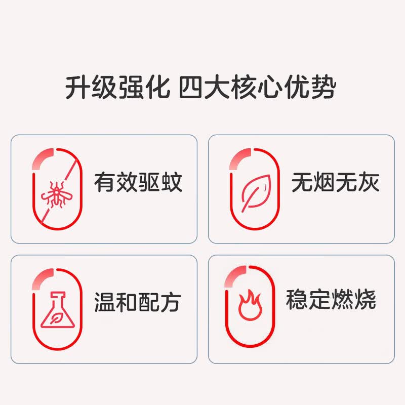 彩虹（RAINBOW）蚊香盘香彩虹有效无味驱蚊 无烟无香大盘桶装蚊香 40单圈加接灰盘