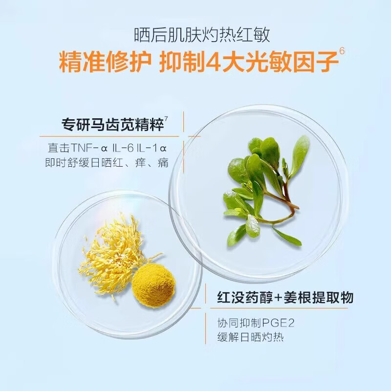 薇诺娜(WINONA)清透防晒乳敏感肌面部清爽水润不油腻舒缓养肤修护隔离霜户外学生 薇诺娜清透防晒乳50g(新老随机发)