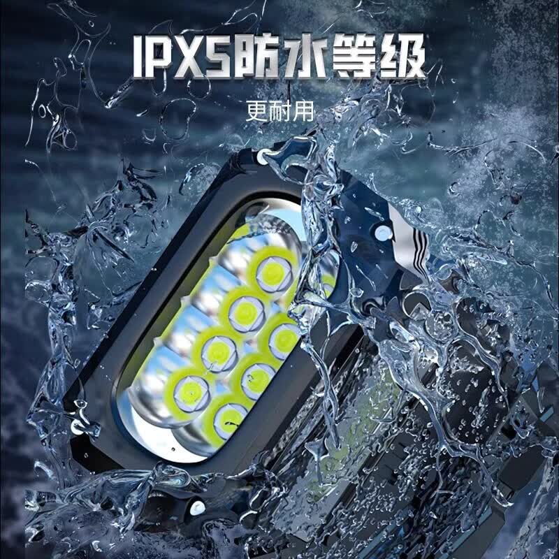 沃尔森(WARSUN)高亮度铝合金手电筒 X609PRO强光充电式手电筒 露营探洞LED照明灯 X609标准版/3000流明/6000毫安/续航2 沃尔森(WARSUN)高亮度铝合金手电筒 X609PRO强光充电式手电筒 露营探洞LED照明灯 X609标准版/3000流明/6000毫安/续航2