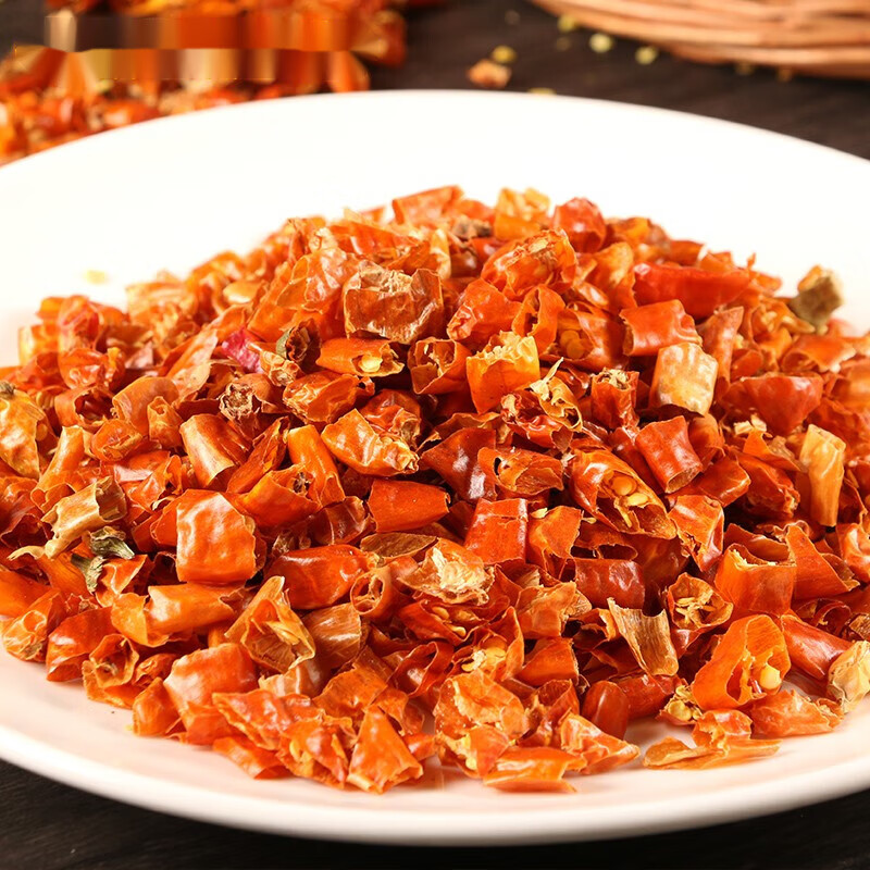 寄漪衡东黄贡椒干辣椒圈湖南衡阳特产黄辣椒干货中辣特香免切干辣椒z