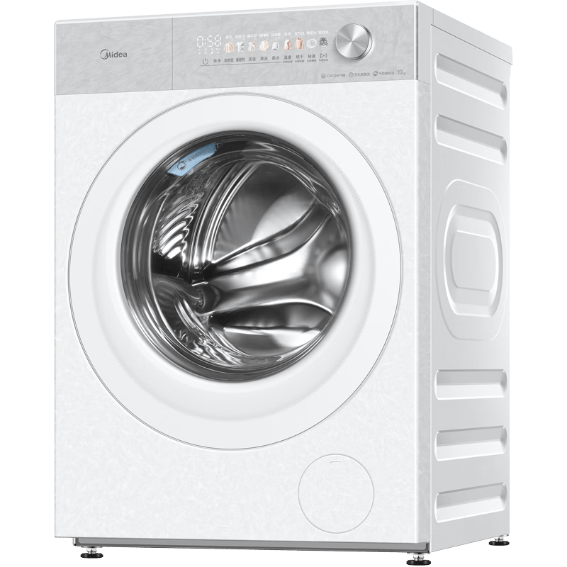 ���ģ�Midea���ܶն� ��Ͳϴ�»�ȫ�Զ� 1.36ϴ���� 12KG��������ƽȫǶ MG12F1 ��ɫ�־� ������Ӫ �Ծɻ��� 3762.9Ԫ