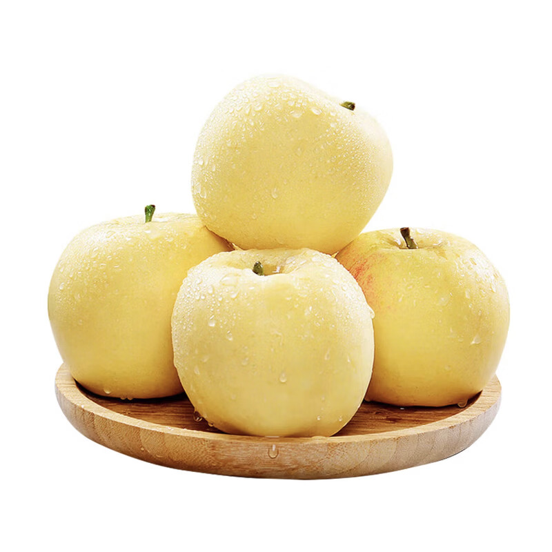 【山东特产】正宗维纳斯苹果脆甜多汁应季甜蜜多汁水果年货节送礼 4斤【金斑美人】10-12枚 果径75-80mm｜净重4斤