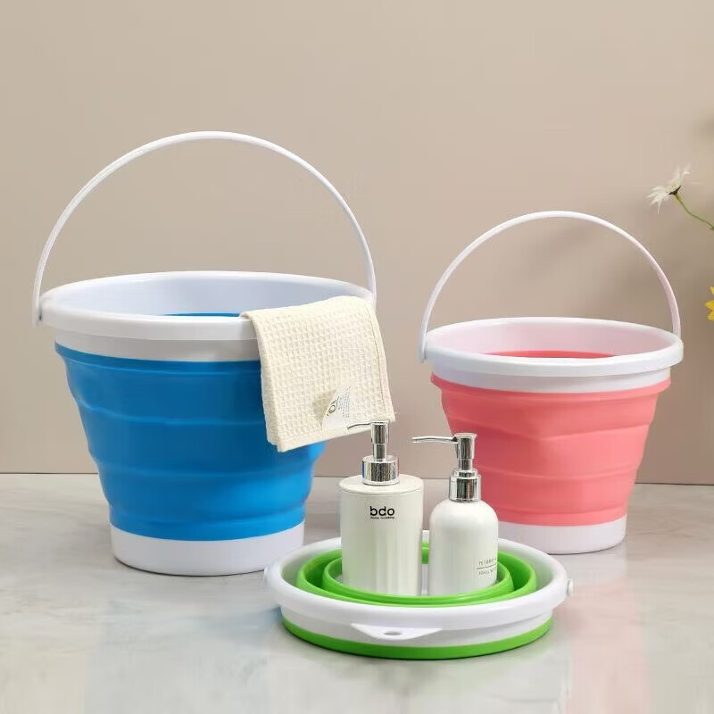 生活日用 > 日用杂货 > 日杂小件 > 其他日杂小件折叠水桶 绿色小号折叠桶 3L