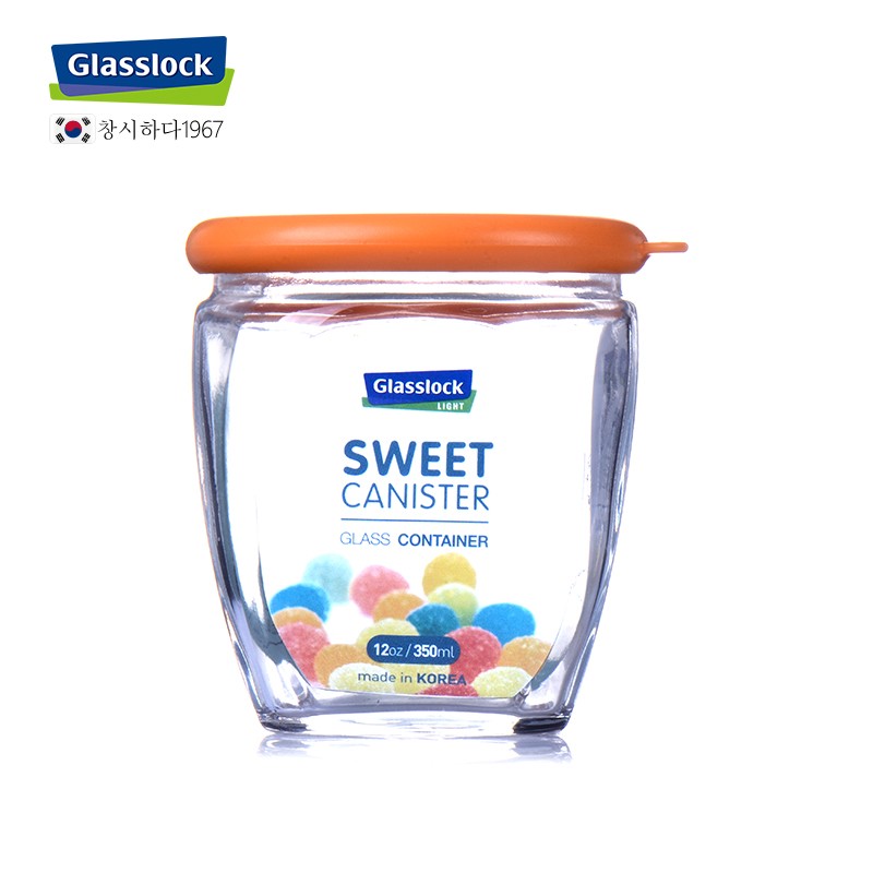 Glasslock玻璃罐带盖杂粮储物收纳茶叶罐糖果罐食品密封
