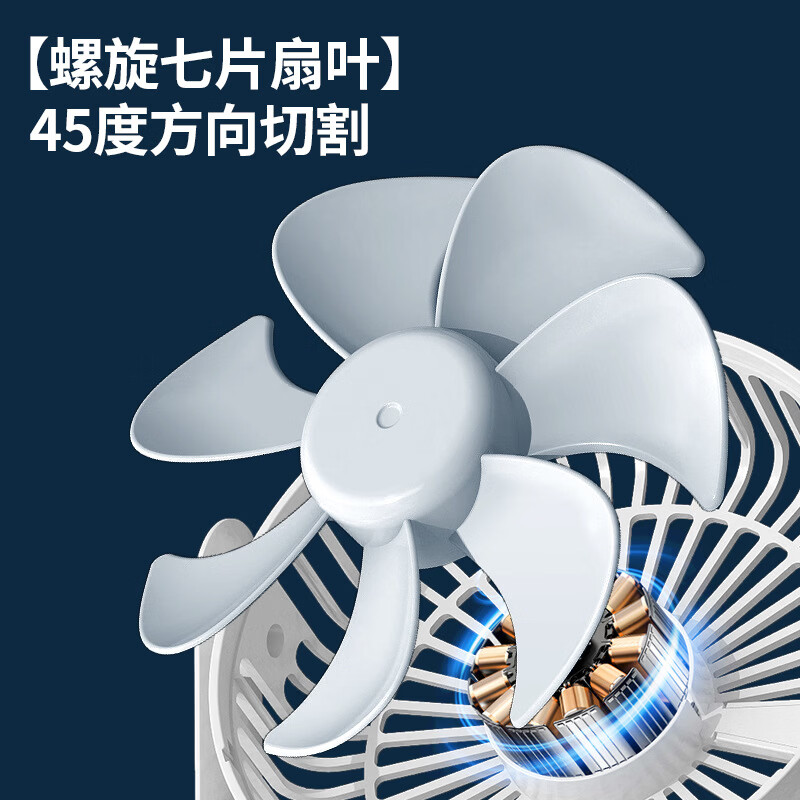 严选小型桌面风扇2026新款办公室学生宿舍usb插电车用 F31A【插电款】