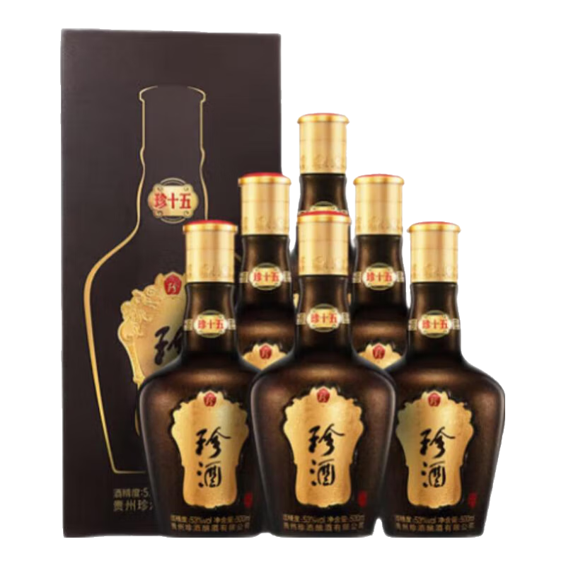 ZHENJIU/��� ��ʮ�� 53�� ������ 500ml 6ƿ 1807Ԫ