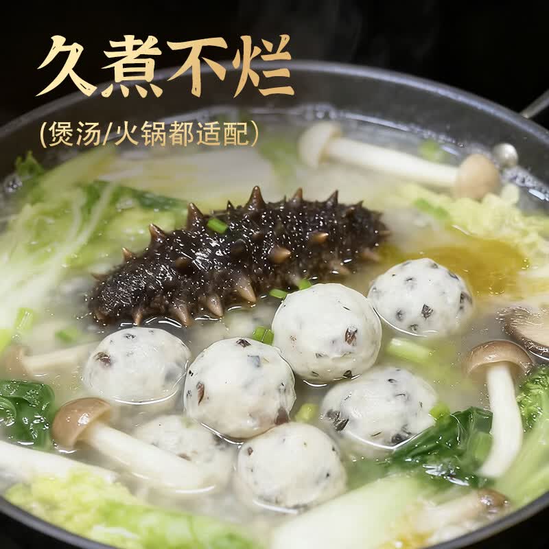 手工海参鱼丸 关东煮火锅食材  冷冻海鲜丸 弹牙 方便速食 海参鱼丸250g*2包