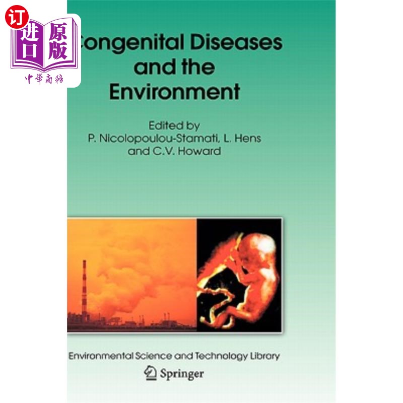 海外直订congenital diseases and the environment 先天性疾病与环境