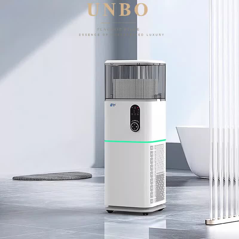 UNBO德国进口品质高端空气净化器家用除甲醛TVOC负离子D6S净化加湿All 空气净化器