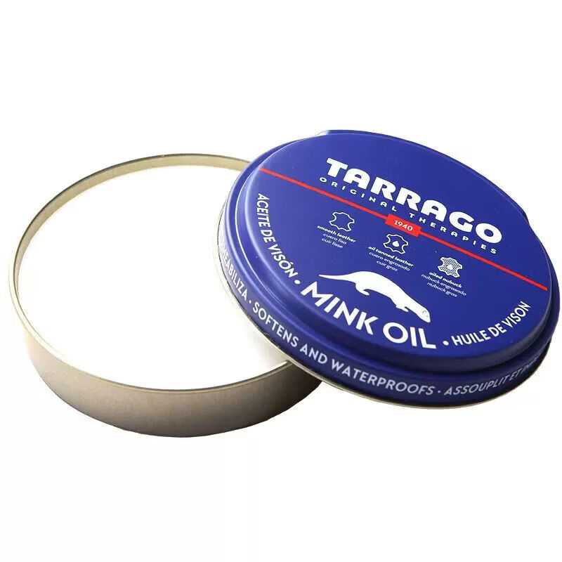 TARRAGO正品西班牙泰雅高貂油膏鞋油皮衣包包護(hù)理油貂油 無(wú)色新包裝