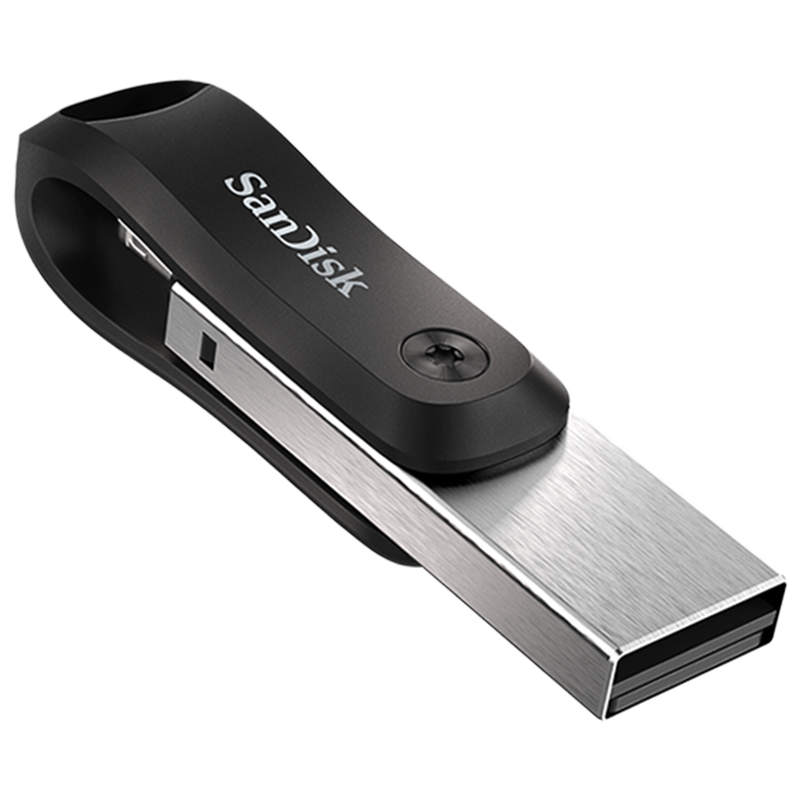 闪迪(SanDisk)128GB Lightning USB3.0 苹果U盘 欢欣i享 读速90MB/s 苹果MFI认证 手机电脑两用
