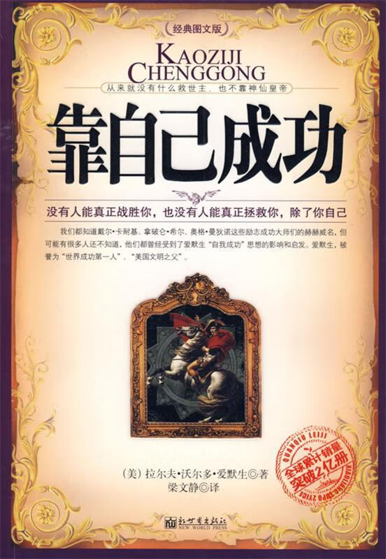 靠自己成功【正版好书，下单速发】