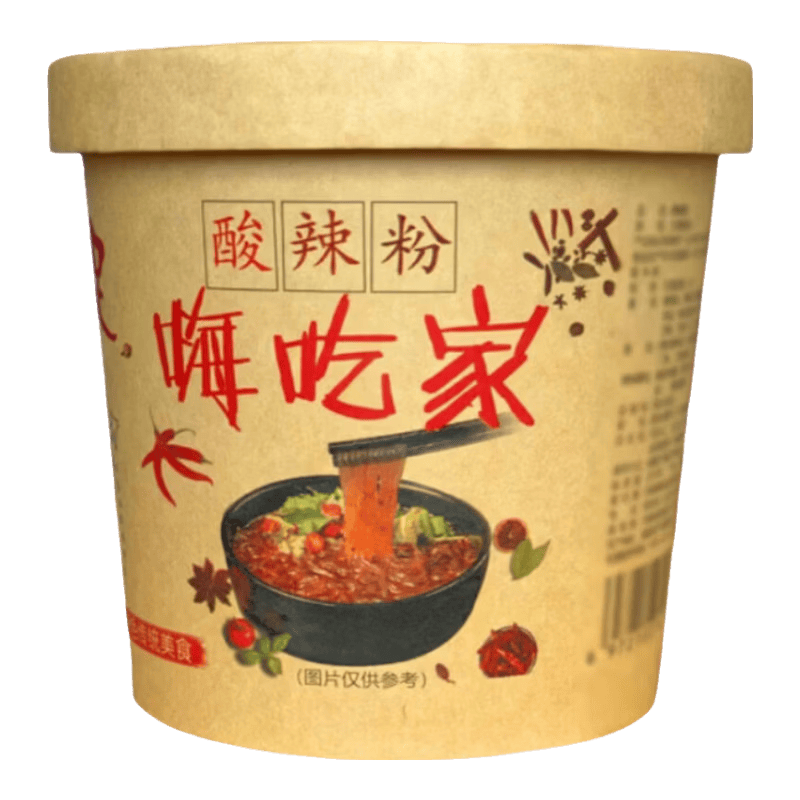 酸辣粉正宗重庆风味桶装整箱速食粉丝90g/桶 6桶【整箱】实惠装