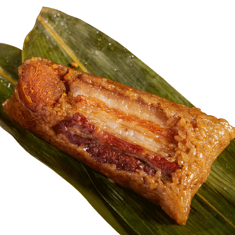稻廷斋 端午嘉兴口味纯手工新鲜五花双蛋黄鲜肉大肉粽方便营养速食早餐
