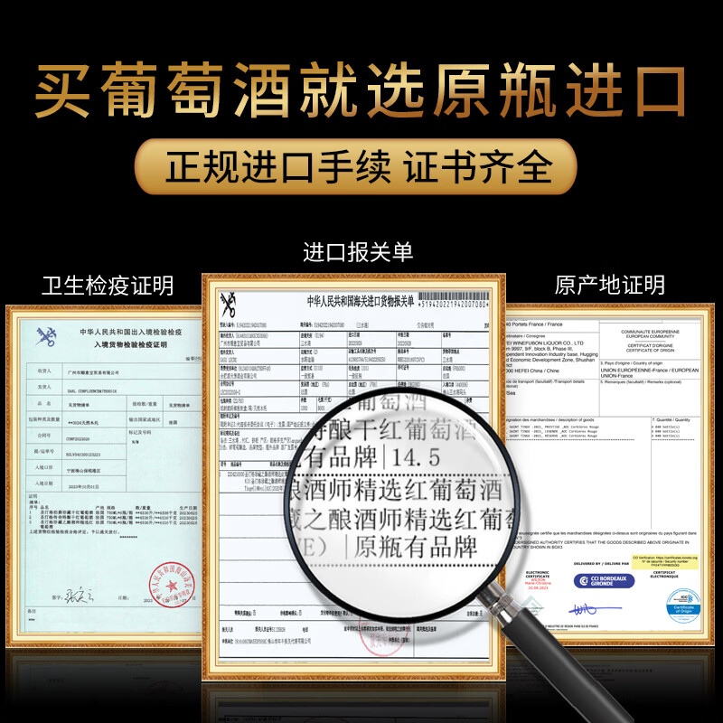 SAINT TINGE法国原瓶进口红酒干红葡萄酒结婚宴请春节新年送礼拜访 【金奖】法国原瓶进口红酒750ml*2瓶