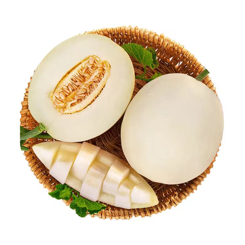 自然搭档陕西阎良甜瓜 脆甜蜜香瓜当季时令水果产地直发 净重4.5-5（2-6枚）