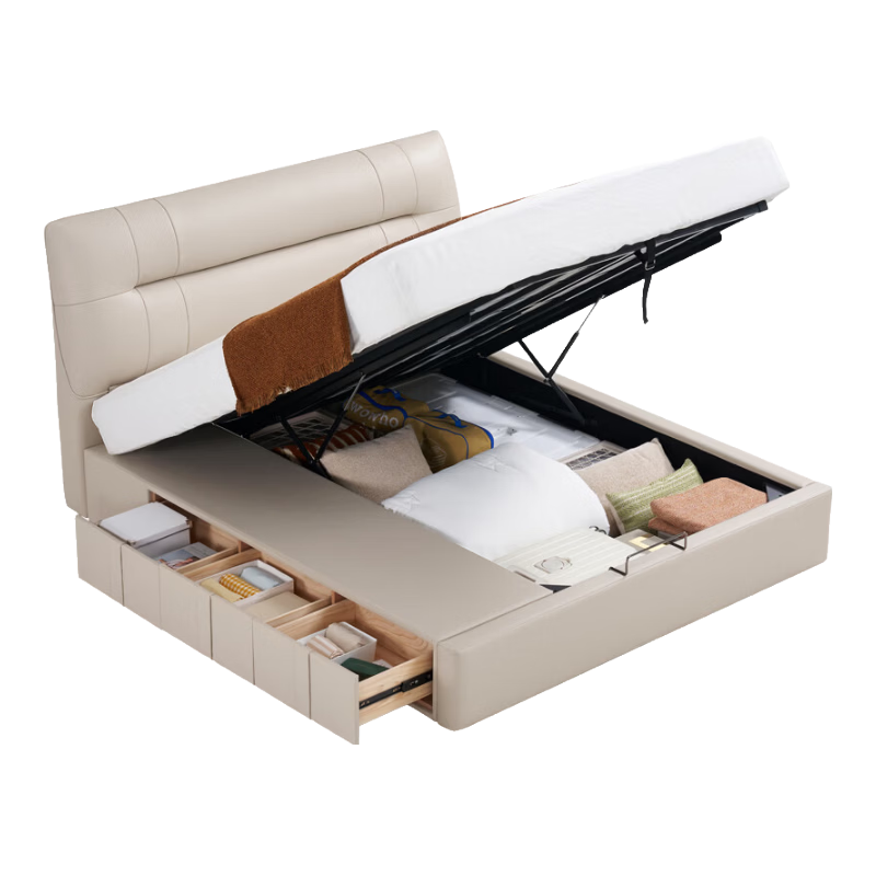 ���ϼҾ�Ƥ�մ�˫�˴�1.8��1.5�����Դ���Ƥ��������䴢�ﴲPC672 �����鴢�ﴲ������� 1.8��x2�� ��+0��������(20cm) 3378.93Ԫ