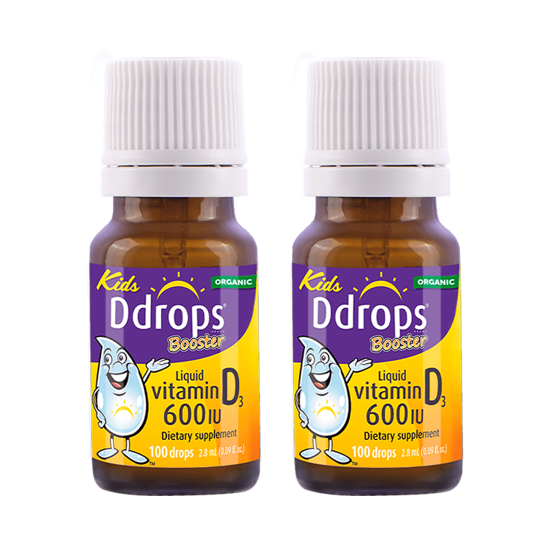 Ddrops��׿˼ Ӥ�׶�ͯά����D3�μ� 2.8ml*2ƿ 1��-18�� 160.2Ԫ
