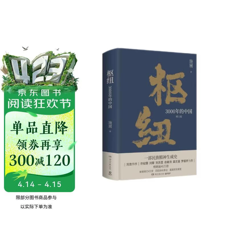 枢纽：3000年的中国（施展经典之作，一部民族精神生成史。助你全面打开视野，重新理解中国）