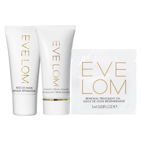 EveLom焕颜养肤套装 急救面膜15+洁面膏5+精华油1ml【返20/100元券】