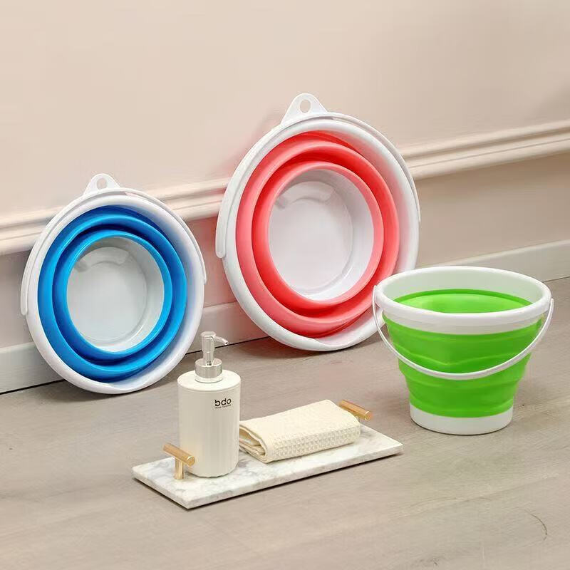 生活日用 > 日用杂货 > 日杂小件 > 其他日杂小件折叠水桶 绿色小号折叠桶 3L