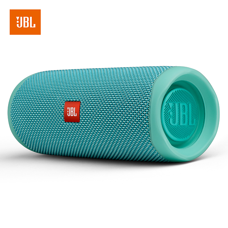 JBL FLIP5 音乐万花筒五代 便携式蓝牙音箱 低音炮 防水设计 支持多台串联 户外音箱 迷你小音响 绿色