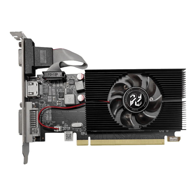 磐镭(PELADN）开天 R5 220  2G D3 风扇款 家用办公多屏炒股电脑独立显卡