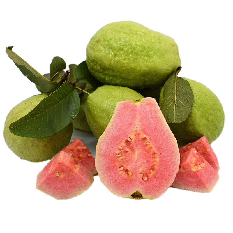 鲜宝道广西红心芭乐新鲜采摘脆甜 2斤红心芭乐单果100-200克净重2斤