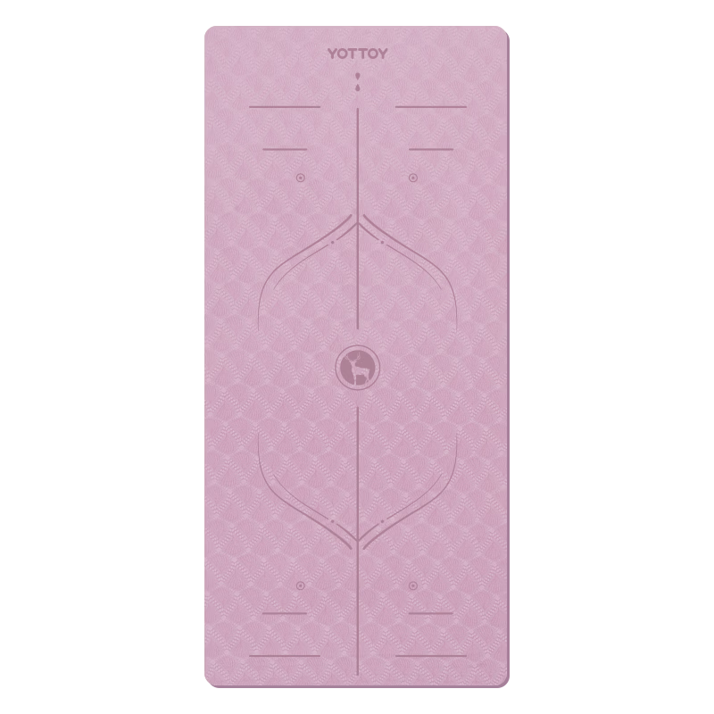 yottoy瑜伽垫健身垫加长2米大尺寸加厚加宽防滑减震男女锻炼地垫子家用