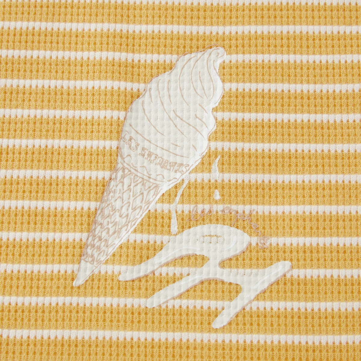 丽婴房（Les enphants）【商场同款】儿童背心套装2026夏季新品儿童棉质百搭条纹背心套装 浅黄 110 cm