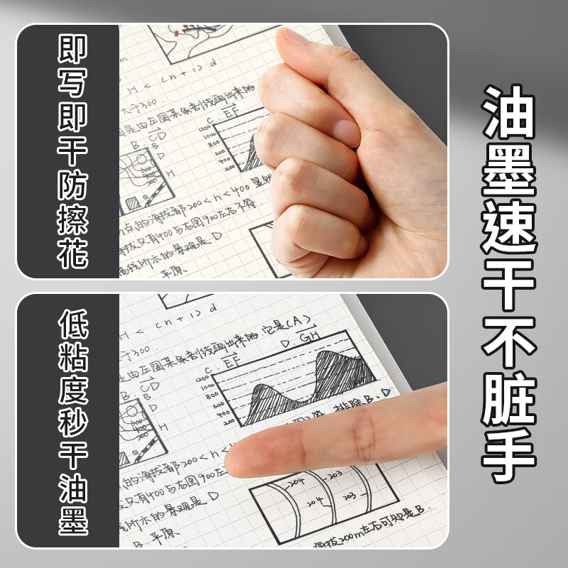 晨光（M&G）晨光 作业小霸王按动中性笔三角正姿笔握0.5mm加强全针管黑笔考试笔签字笔好写顺滑K4901 【作业小霸王】12支笔+10支黑笔芯/9050