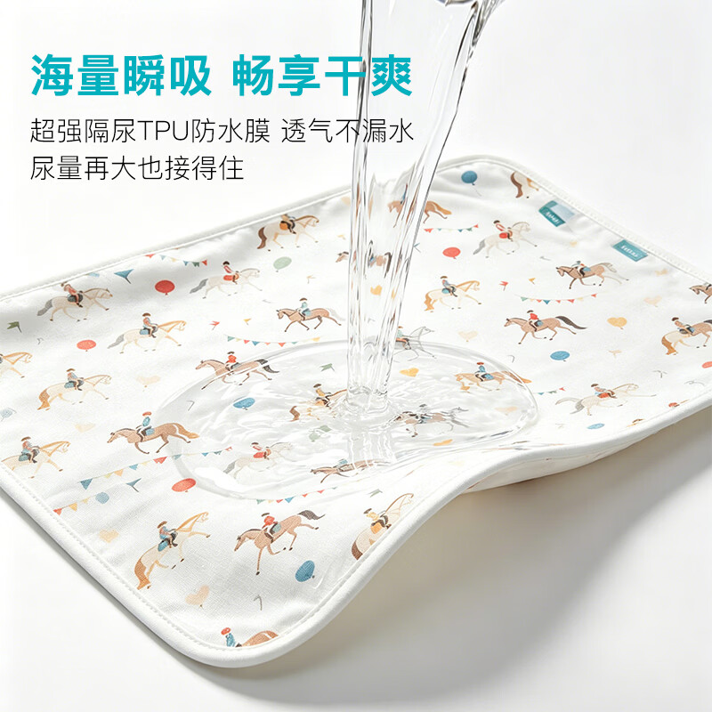 LOVE TO dream新生婴儿包单包巾包被宝宝用品待产包隔尿垫浴巾围嘴口水巾拍嗝巾 新生儿待产包（包被+隔尿垫+拍嗝巾*2+口水巾*2）