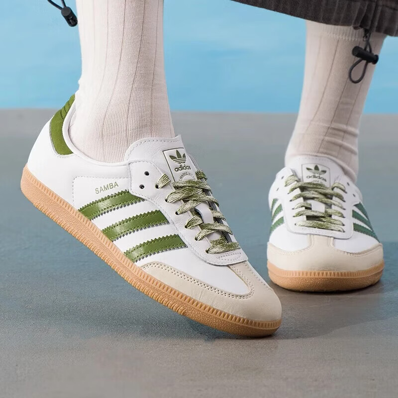 阿迪达斯（adidas）三叶草女鞋新款运动鞋德训鞋低帮板鞋SAMBA OG轻便舒适休闲鞋 JS1352 38