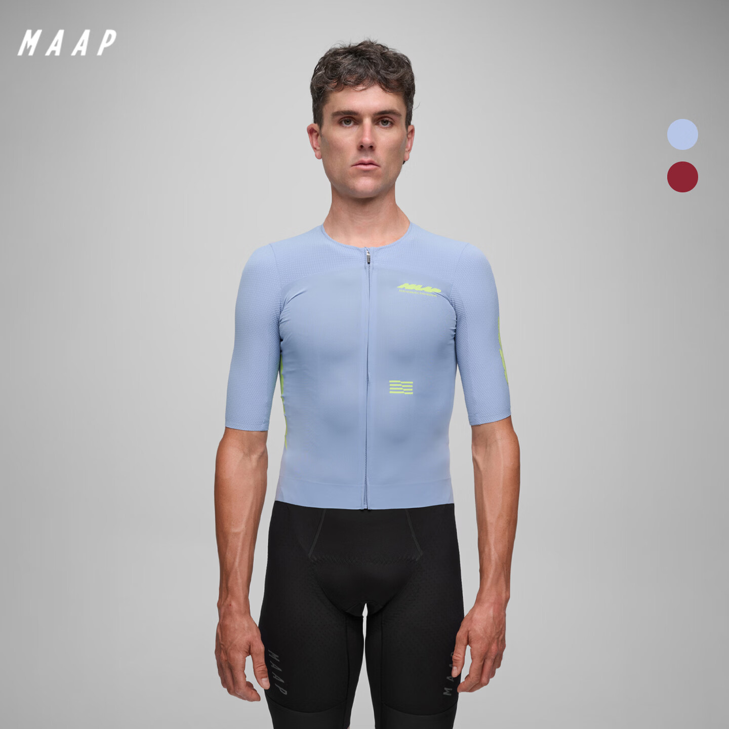 MAAP【新品】 男 ECLIPSE系列短袖拉力骑行服户外专业公路车上衣 红土棕 M